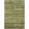 Homeroots 3' X 5' Olive Green And Brown Striped Washable Indoor Outdoor Area Rug 605620 - alternate 3
