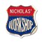 Signmission Nicholas's Workshop, 18 Inch X 18 Inch, Vinyl Decal SHI-D-18-489-NICHOLAS - alternate 1