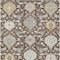 Homeroots 10' X 14' Brown Gray And Ivory Damask Washable Indoor Outdoor Area Rug 599405 - alternate 4
