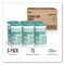 Perk Disinfecting Wipes, 7 x 8, Fresh, White, 75 Wipes/Canister, 6PK PK56664CT - alternate 2