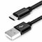 Sanoxy Braided USB-A-USB Type C Fast Charging Data Sync USB-C to USB-A 2.0 Cable 6ft Black SNX-CABLE6 - alternate 1
