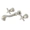 Kingston Brass Two-Handle Wall Mount Tub Faucet, Polished Nickel KS5026ZX - alternate 1