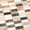 Apollo Tile 12x12 Emperador Dark, Beige Travertine Marble Polished Floor and Wall Mosaic Tile 5 sqft/case, 5PK APL013288MPA - alternate 4