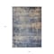 Homeroots 9' X 12' Denim Blue And Tan Abstract Washable Indoor Outdoor Area Rug 606144 - alternate 3