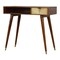 Homeroots 35" Brown Solid Wood Writing Desk 723448 - alternate 4