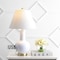 Jonathan Y Han 27" Ceramic/Iron Contemporary USB Charging LED Table Lamp, White/Brass Gold JYL6600A - alternate 3