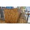 Homeroots Brown 3D Embossed Diamond Teak Reclaimed Wood Decorative Wall Panels 613253 - alternate 4