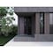Vdomdoors Front Exterior Prehung Steel Door Ronex0162 Red Oak Sidelight Exterior Window Sidelite Entry Metal RONEX0162EXD-RED-W36+12 X H80-LH-I - alternate 2