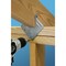 Simpson Strong-Tie Simpson Strong-Tie 4 in. H X 4 in. W 18 Ga. Galvanized Steel Hurricane Tie H1AZ - alternate 2