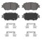 Wagner Brakes Disc Brake Pad Set-QC908 QC908 - alternate 2