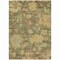 Homeroots 3' X 5' Artichoke Green Coral And Brown Floral Washable Indoor Outdoor Area Rug 604102 - alternate 2