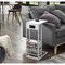 Homeroots 26" White Metal C Table End Table With Magazine Holder And USB Port 544072 - alternate 4