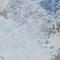 Homeroots 8' Turquoise Denim Blue And Gray Round Abstract Washable Indoor Outdoor Area Rug 630815 - alternate 2