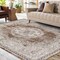 Jonathan Y Rosalia Cottage Medallion Brown/Gray 3 ft. x 5 ft. Area Rug MDP401E-3 - alternate 2
