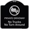 Signmission Black & Silver, 18 Inch x 18 Inch, Heavy Gauge Aluminum A-DES-BS-1818-9779 - alternate 1