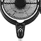 Optimus 14 Inch Louver Rotating Oscil Pedestal Air Circulator with Remote, LED and Timer F-7508 - alternate 2