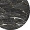 Homeroots 8' Black Ivory And Gold Round Abstract Washable Indoor Outdoor Area Rug 601034 - alternate 2