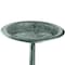 Pure Garden Outdoor Bird Bath with Flower Planter Base and Vintage Green Patina Finish 50-LG1072P - alternate 2