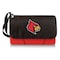 Picnic Time Family Of Brands NCAA Louisville Cardinals Blanket Tote Outdoor Picnic BlanketRed with Black Flap 820-00-100-304-0 - alternate 1