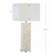 Jonathan Y Daniel 30.5 in. Seashell/Crystal LED Table Lamp, Cream JYL1048A - alternate 3