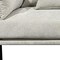 Homeroots 85" Beige Fabric Solid Wood Sofa 672575 - alternate 3