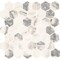 Daltile Eclessia Marble Natural Stone 2-in Hexagon Mosaic Honed, 9.70 SQFT Per Carton, 10PK M3472HEXMSHN - alternate 1