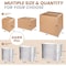 Yssoa Insulated Shipping Boxes with Aluminum Foil Liner, 6inx5inx9in OPFOAMCARTONSX6BAG - alternate 2