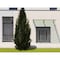 Vdomdoors Front Exterior Prehung Aluminum Double Doors Ronex0130 Grey Mirrored Clear Glass Entry Metal Modern RONEX0130DEXD-GRE-W72xH96-RH-O - alternate 2