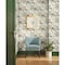 York Wallcoverings Midsummer Floral Beige and Green Wallpaper Sample TL1918SAM - alternate 2