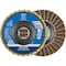 Pferd 5'' POLIVLIES AO Non-Woven Flap Disc - 7/8'' X-LOCK - Coarse Grade 43306 - alternate 1