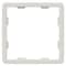 Siemens DELTA profil, titanium white Intermediate frame 65x 65 mm for devices with cover 5TG1893 - alternate 1