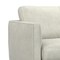 Homeroots 81" Gray Leather Sofa With Black Legs 640991 - alternate 3