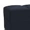 Homeroots 52" Dark Blue and Brown Chenille Tufted Storage Ottoman 608889 - alternate 2