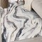 World Rug Gallery Contemporary Marble Washable Non Slip Area Rug 3 ft x 5 ft Gray WR80GRAY3X5 - alternate 1