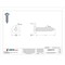 Tamper-Pruf Screws Tamper Resistant Screw, 3/4 in, Black Oxide Finish, Steel, Button Head Torx Drive, 25 PK 81350 - alternate 3