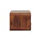 Homeroots 12" Brown Solid Wood One Drawer Nightstand 651876 - alternate 5