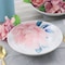Martha Stewart Peony 2 Piece 9 Inch Fine Ceramic Dinner Bowl Set in Pink 128867.01 - alternate 2