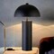 Homeroots 27" Black Metal Table Lamp With Black Dome Shade 524318 - alternate 1