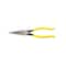 Klein Tools 8 7/16 in D203 Needle Nose Plier, Side Cutter Plastic Dipped Handle D203-8 - alternate 1