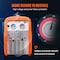 Vevor Refrigerant Recovery Machine 1 HP Dual Cylinder AC HVAC Recycling Tool RR500 - alternate 3