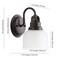 Jonathan Y Virginia 5.75" 1-Light Metal/Glass LED Vanity Light, Oil Rubbed Bronze JYL7407C - alternate 3