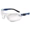 General Electric 02 Series Impact-Resistant Safety Glasses Clear Lens Blue/Gray Frame 1 pk GE202C - alternate 1