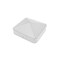 Nuvo Iron 4-in x 4-in USA White Eazy-Cap Steel Pyramid Post Cap US-PCP11-WEC - alternate 1