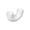 Charlotte Pipe And Foundry DWV Return Bend, White, 3 In. PVC00700 1000HA - alternate 4