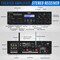 Pyle Pyle Wireless Microphone Bluetooth Amplifier - 200W Peak Power, Dual Channel, For Karaoke, Home Theater PDA8BUWM - alternate 3