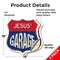 Signmission Jesus's Garage, 18 inch X 18 inch, Vinyl Decal, 2PK SHI-D-2PACK-18-383-JESUS - alternate 6