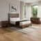 Homeroots Three Piece Dark Brown Solid Wood Bedroom Set 554217 - alternate 3