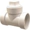 Nibco COPY 0 2 in. PVC DWV Hub x Hub x FPT Cleanout Plug Tee C4814HD2 - alternate 2