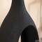 Uniquewise 44-Inch Frosted Black Fiberglass Tall Floor Vase - Decorative Vase for Modern Home Decor QI004676.L - alternate 7