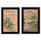 Homeroots Set Of Two Living on the Lake 2 Black Framed Print Wall Art, 2PK 406175 - alternate 1